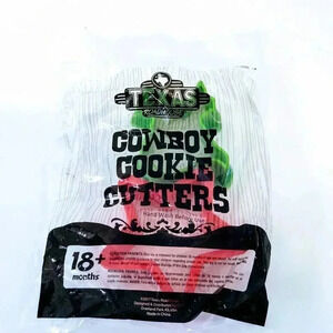Texas Roadhouse Cowboy Cookie Cutters NWT 2 Piece Set Texas Lone Star